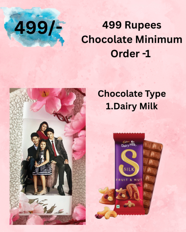 Customized Photo print chocolate - Image 2
