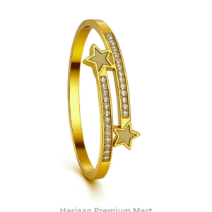 Gold Plated  baby size white stone Bangles Bracelet