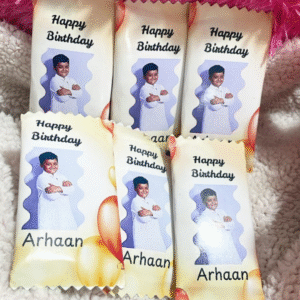 customised photo print Chocolates