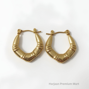 gold plated hoop earring