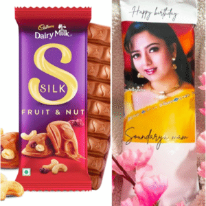 Customized photo print chocolate