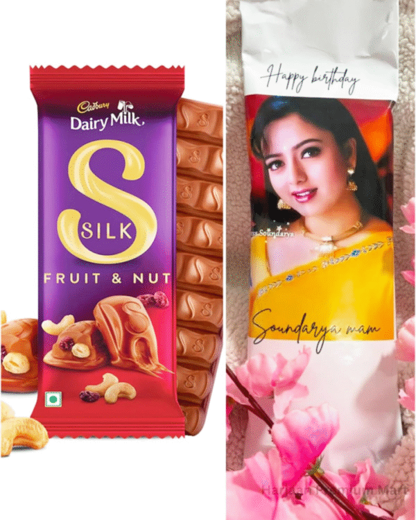 Customized photo print chocolate