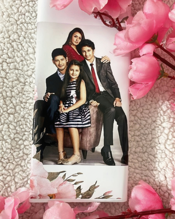 Customized photo print chocolate