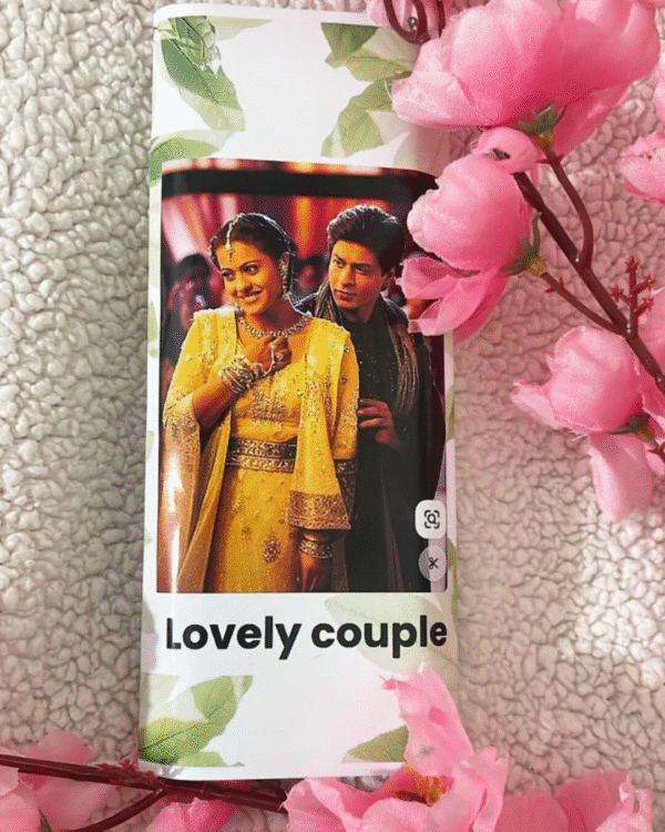 Customized photo print chocolate