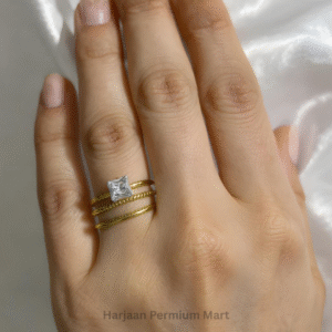 Gold Plated WhiteStone Ring