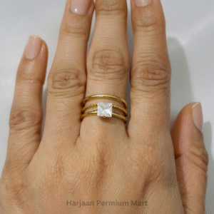 Gold Plated WhiteStone Ring