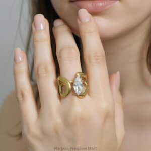 Gold Plated WhiteStone Ring