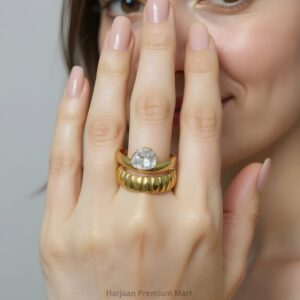 Gold Plated WhiteStone Ring