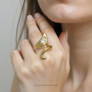 Gold Plated WhiteStone Ring