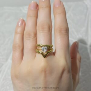 Gold Plated WhiteStone Ring