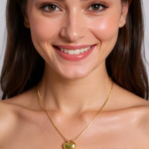 Gold Plated Heart Necklace