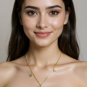 Gold Plated Butterfly Neckalce
