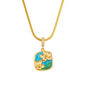 Gold Plated Pendant Necklace