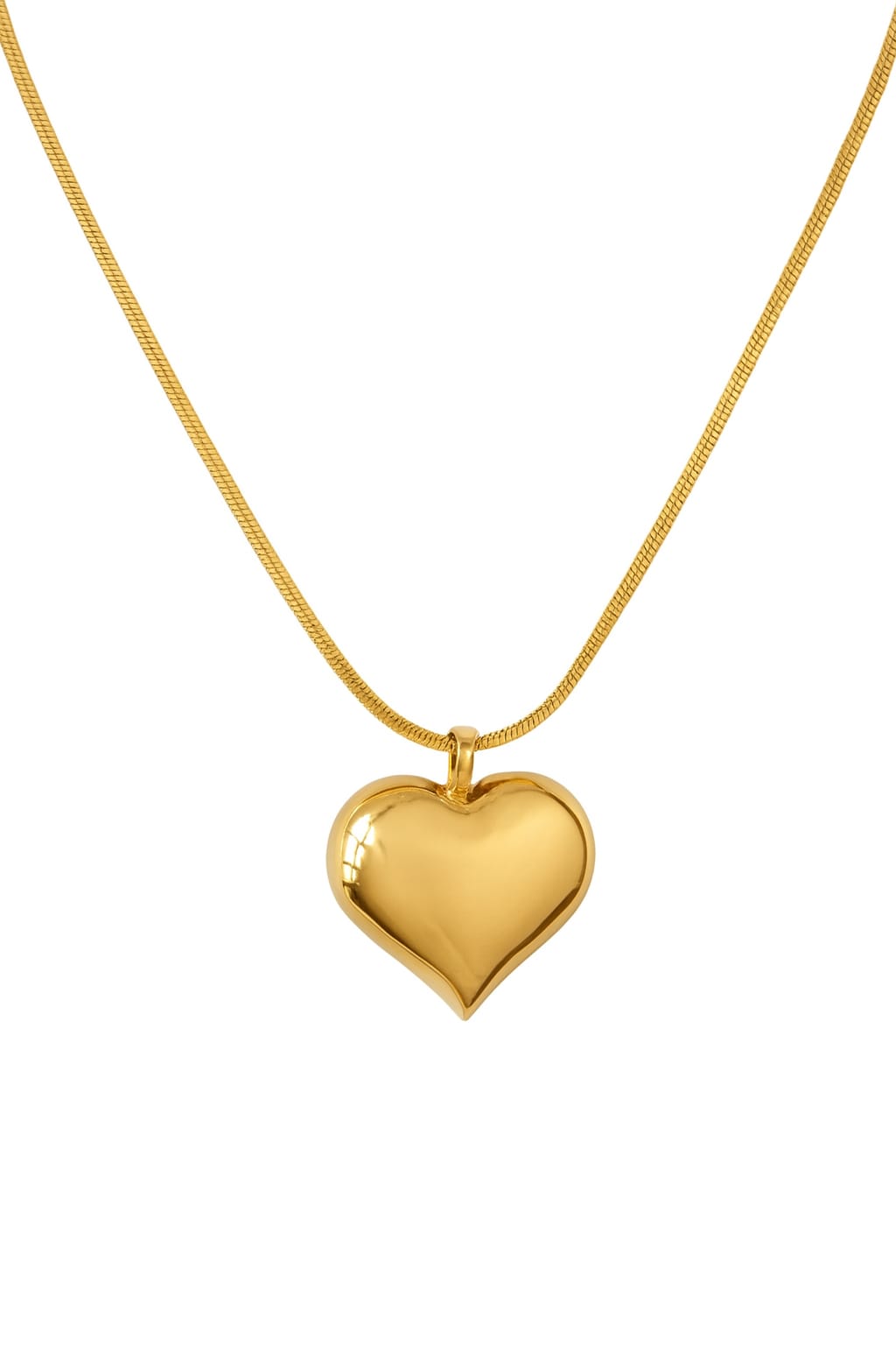 Gold Plated Heart Necklace