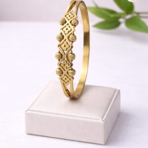 Gold Plated Bangle Bracelet