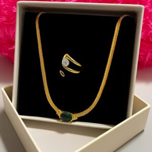 GoldPlated Anti-Tarnish Jewellery Combo Set