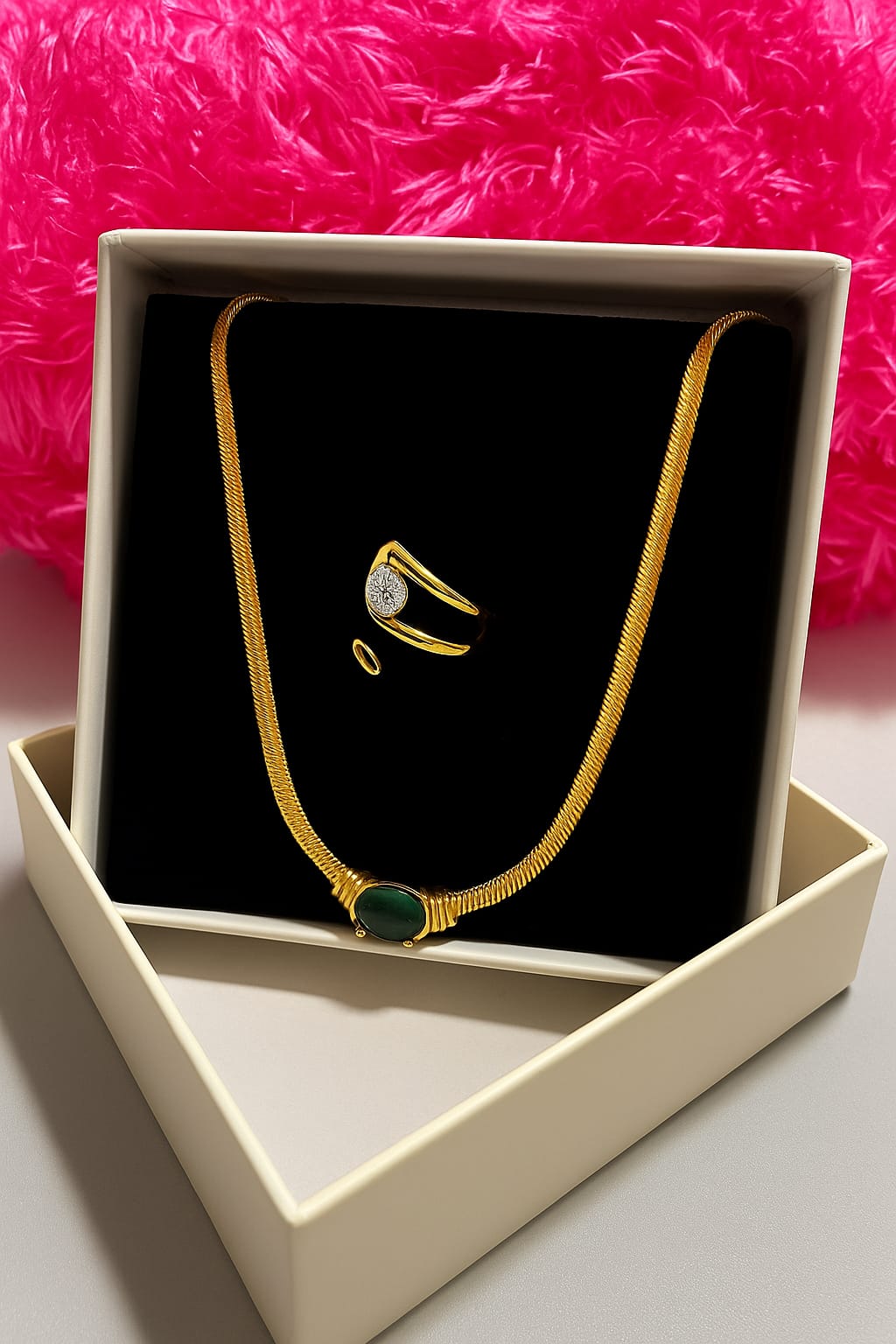GoldPlated Anti-Tarnish Jewellery Combo Set