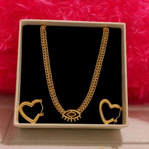 GoldPlated Anti-Tarnish Jewellery Combo Set