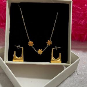GoldPlated Anti-Tarnish Jewellery Combo Set