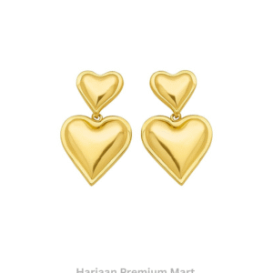 Gold Plated Heart EarRing