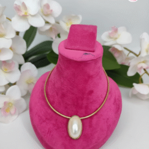 Gold Plated Flower Necklace