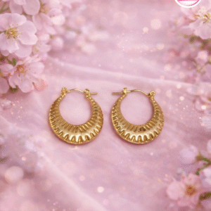 18k Gold Plated Hoop EarRing