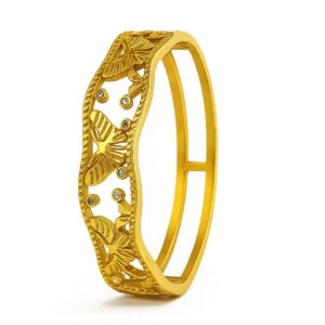 18k GoldPlated Anti-Tarnish Bangle Bracelet