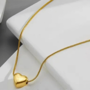 Gold Plated Heart Necklace