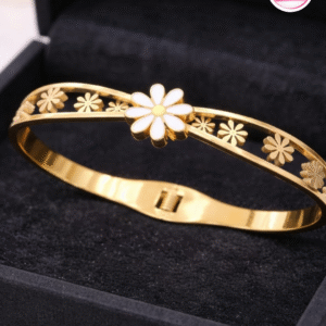 18k Gold Plated BangleBracelet
