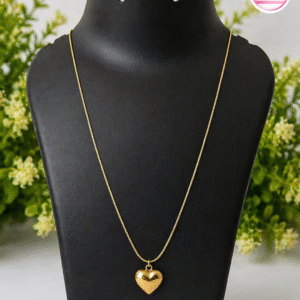 18k Goldplated Heart Necklace