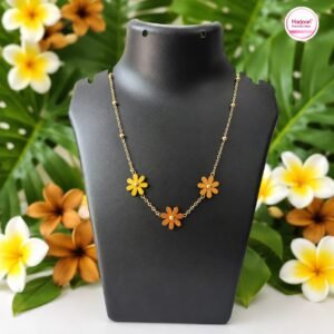 18k gold plated anti tarnish necklace