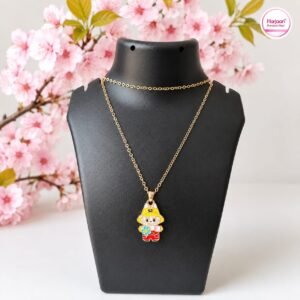 18k gold plated anti tarnish necklace