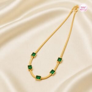 18k gold plated anti tarnish necklace