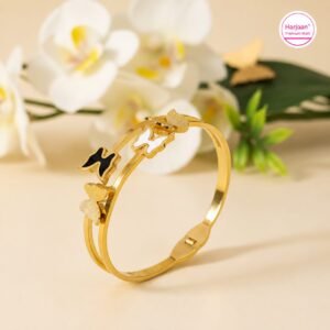 18k gold plated anti tarnish , stainless steel, water proof banglebracelet for women