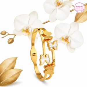 18k gold plated anti tarnish banglebracelet