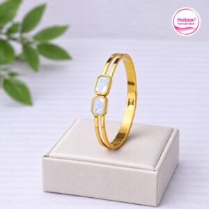 18k gold plated anti tarnish banglebracelet