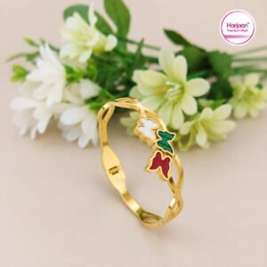 18k gold plated anti tarnish banglebracelet