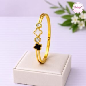 18k gold plated anti tarnish banglebracelet
