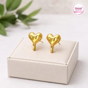 18k gold plated anti tarnish earring