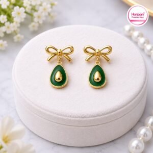 18k gold plated anti tarnish earring