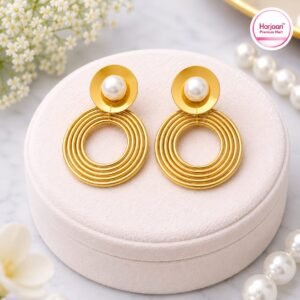 18k gold plated anti tarnish earring