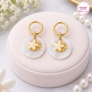 18k gold plated anti tarnish earring
