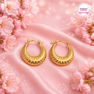 18k gold plated anti tarnish earring