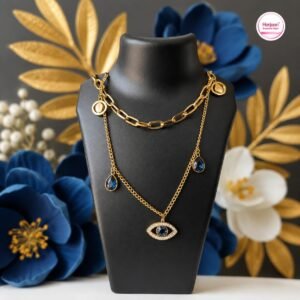 18k gold plated anti tarnish necklace
