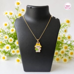 18k gold plated anti tarnish necklace
