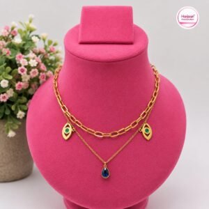 18k gold plated anti tarnish necklace