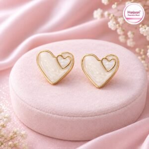 18k gold plated anti tarnish stud earring