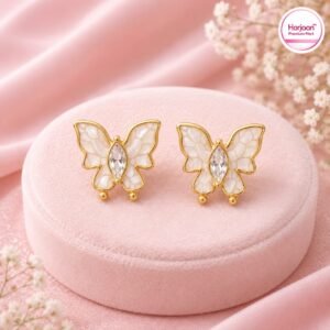 18k gold plated anti tarnishstud earring