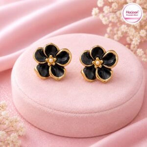 18k goldplated anti tarnish studs earring