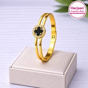 18k gold plated anti tarnish stainless steel, water proof banglebracelet